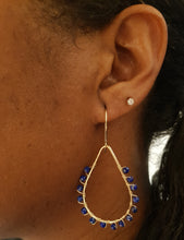Load image into Gallery viewer, Rosie Teardrop Hoops