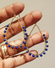 Load image into Gallery viewer, Rosie Teardrop Hoops