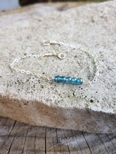 Load image into Gallery viewer, Topaz Bar Bracelet