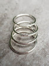 Load image into Gallery viewer, Luna Stripe Stacker Ring