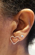 Load image into Gallery viewer, Heart Studs