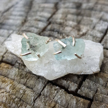 Load image into Gallery viewer, Aquamarine Studs