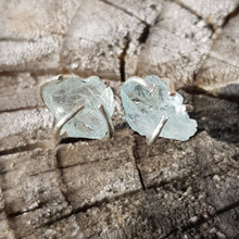 Load image into Gallery viewer, Aquamarine Studs