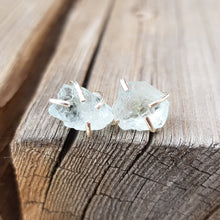 Load image into Gallery viewer, Aquamarine Studs