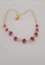 Load image into Gallery viewer, Ruby Cascade Necklace