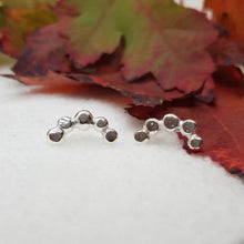 Load image into Gallery viewer, Crescent Post Earrings