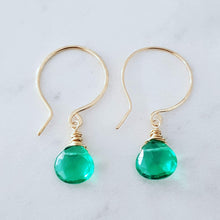 Load image into Gallery viewer, Emerald Quartz Drops