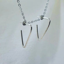 Load image into Gallery viewer, Triangle Hoops