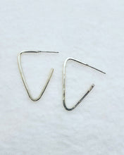 Load image into Gallery viewer, Triangle Hoops