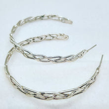 Load image into Gallery viewer, Braided Hoops