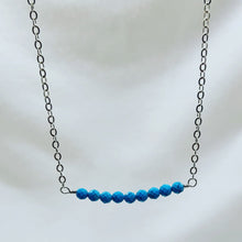 Load image into Gallery viewer, Turquoise bar Necklace