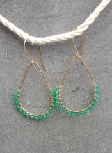 Load image into Gallery viewer, Janiel Teardrop Hoops
