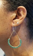 Load image into Gallery viewer, Janiel Teardrop Hoops
