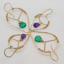 Load image into Gallery viewer, Mini Autumn Hoops
