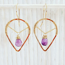 Load image into Gallery viewer, Mini Autumn Hoops
