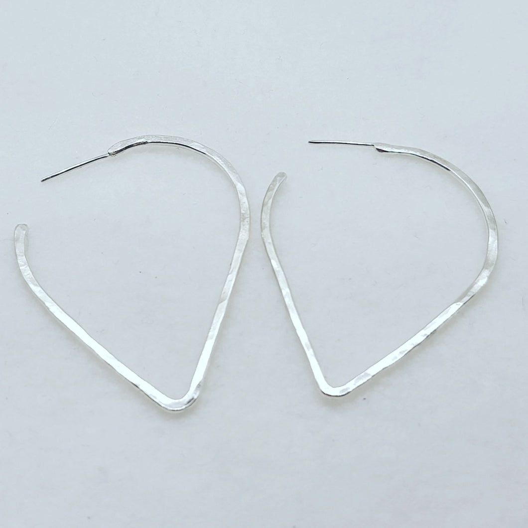 Teardrop Hoops
