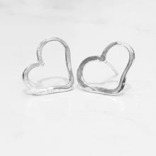 Load image into Gallery viewer, Heart Studs
