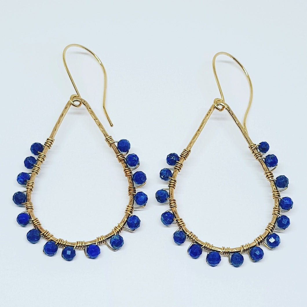 Rosie Teardrop Hoops