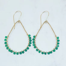 Load image into Gallery viewer, Janiel Teardrop Hoops
