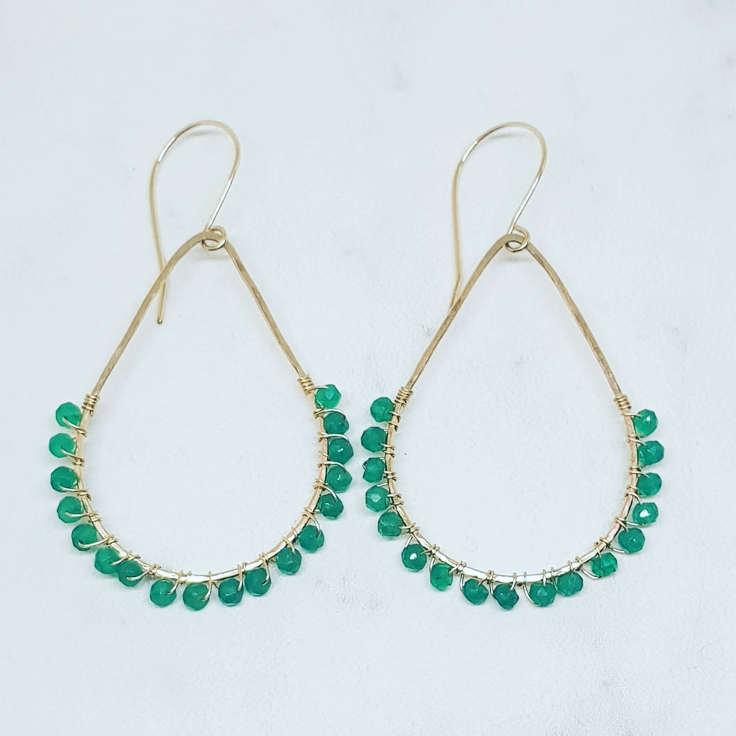 Janiel Teardrop Hoops